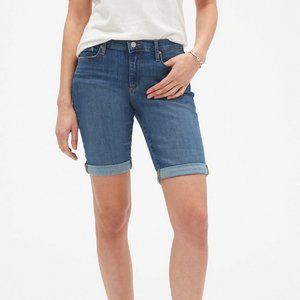 Banana Republic Denim Bermuda Medium Wash Shorts